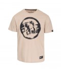 Koszulka Pit Bull model Logo Palms kolor piaskowy