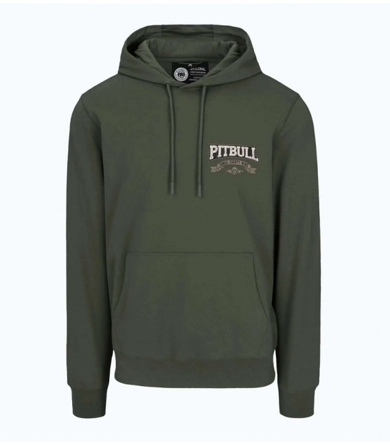 Bluza Pit Bull z kapturem Troublemaker zielona