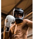 Kask bokserski DBX Bushido z osłoną twarzy model Ninja