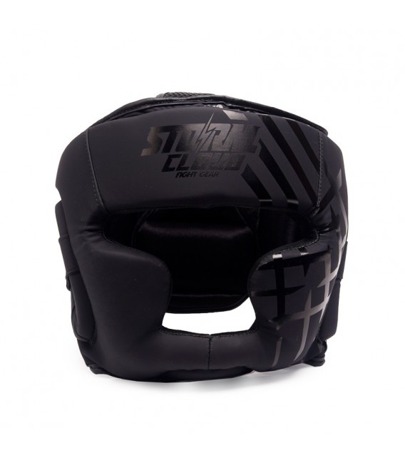 StormCloud Kask Bokserski LYNX czarno złoty
