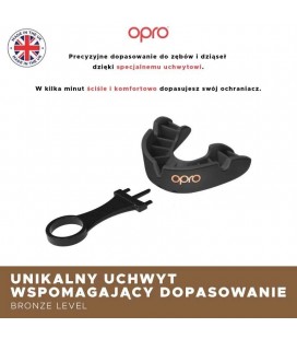 Ochraniacz zębów UFC Opro Bronze black gold