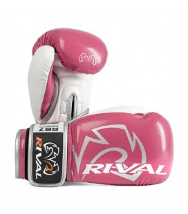 Rękawice treningowe Rival RB7 Fitness Plus różowe