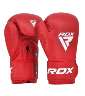 Rękawice bokserskie RDX model AS1 do zawodów amatorskich czerwone