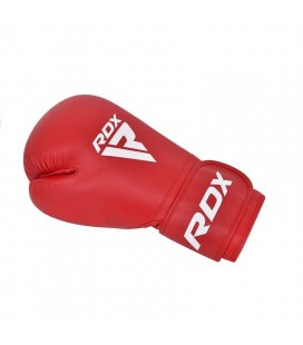 Rękawice bokserskie RDX model AS1 do zawodów amatorskich czerwone