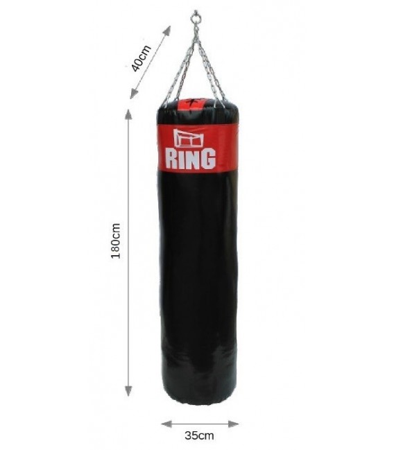 Worek bokserski Ring SUPER 180/35 wypełniony - worek treningowy
