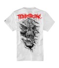 Koszulka Pit Bull West Coast model Terror Skull biała