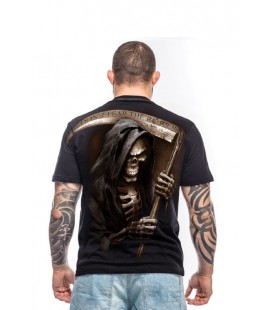 Koszulka Pit Bull West Coast model Grim Reaper czarna