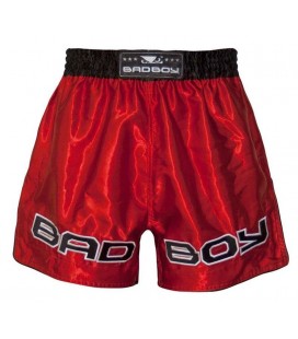Spodenki Bad Boy do Muay Thai model Hybrid Thai czerwony