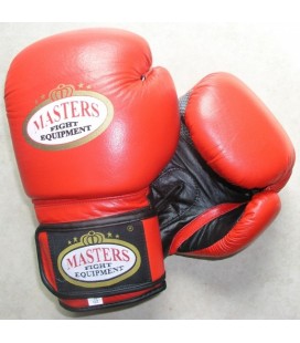 Rękawice bokserskie skóra naturalna MASTERS RBT-301