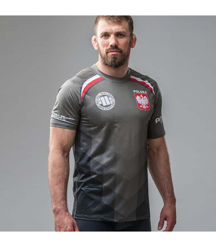 NEW 2019 Koszulka T-shirt Pit Bull Octagon Polska Poland KSW MMA Killer Black