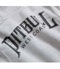 Bluza Pit Bull bez kaptura rozpinana model FAST kolor szary melanż