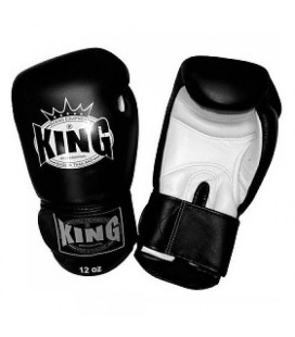Rękawice bokserskie King Professional model BGK-3 skóra naturalna