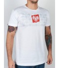 Koszulka MANTO model Herb biała