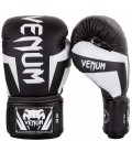 Rękawice bokserskie Venum Elite czarno białe