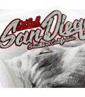 Koszulka Pit Bull West Coast model San Diego Dog biała