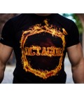 Koszulka Octagon model In Fire czarna + gratis