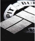 Bluza Pit Bull z kapturem Steel Logo 17 czarna
