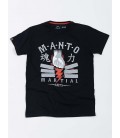 Koszulka MANTO model POWER kolor czarny