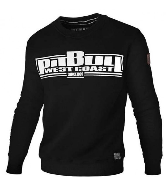 Bluza crewneck Pit Bull model Boxing 17 czarna
