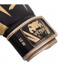 Rękawice do boksu Venum Elite czarno złote