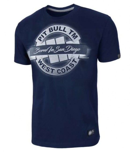 Koszulka Pit Bull West Coast model Banner 18 granatowa