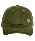 Tapout czapeczka z daszkiem kolor zielony wojskowy