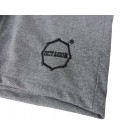 Spodenki bawełniane Octagon model Logo szare