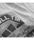 Koszulka Pit Bull West Coast model Banner 18 szary melanż